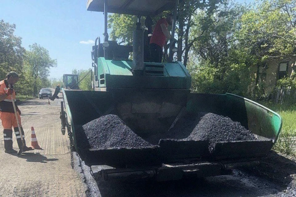 Хабаровский край восстановит дорожное полотно на пяти улицах Дебальцево ДНР. Фото: Минтранс ДНР