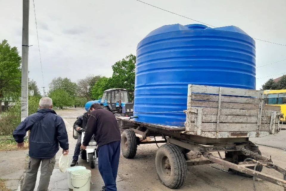 В проблемных в плане водоснабжения Каховке, Любимовке и Малокаховке будут отслеживать потребление воды в частном секторе. Фото: ТГ-канал Павла Филипчука