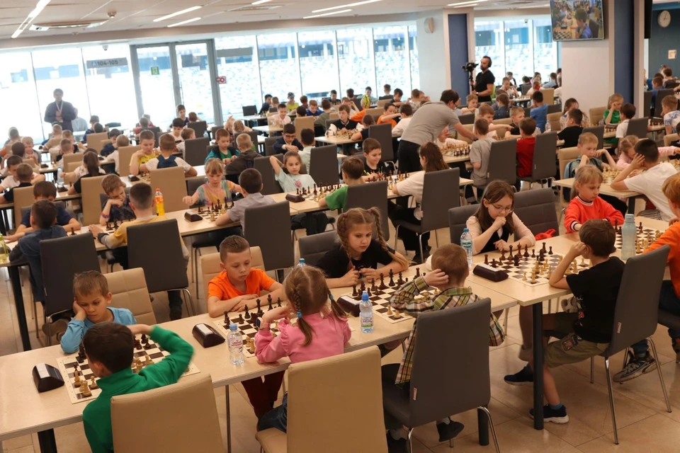 Финал школьного шахматного турнира «Открытие» прошел в Нижнем Новгороде. Фото: организаторы турнира