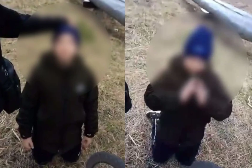 СК проведет проверку после издевательств над мальчиком под Новосибирском. Фото: стоп-кадр из видео, снятого подростками
