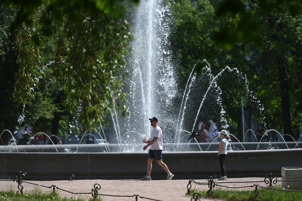 Циклоническая депрессия слегка опустит температуру в Петербурге 2 июня.