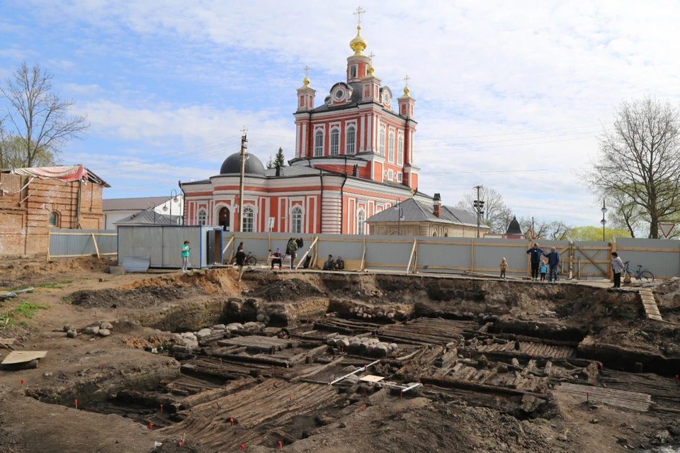 В Торопце при раскопках обнаружены постройки конца XVI века