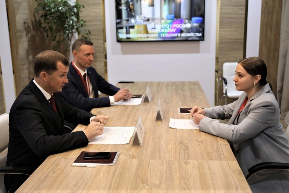 Соглашение подписали на ПМЭФ-2024 Фото: пресс-служба администрации Краснодарского края