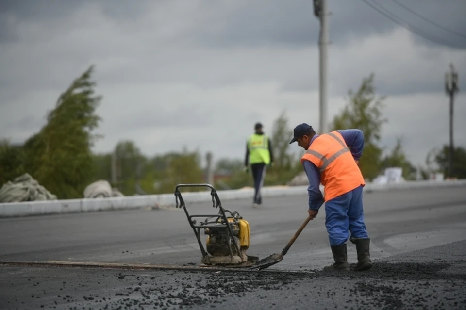 В Ульяновске продолжается ремонт дорог. Фото архив КП