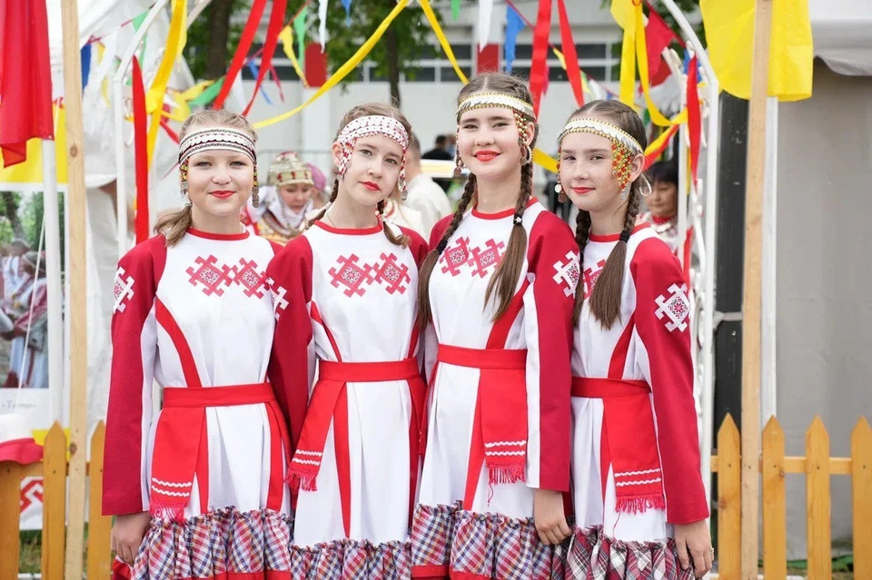 Жители Ульяновска отметили 8 июня два национальных праздника. Фото администрация Ульяновска