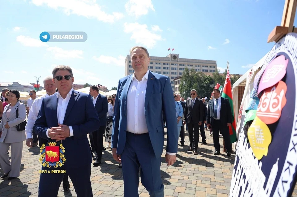 Караник сказал об устремлениях народов. Фото: телеграм-канал "Пул 4 регион".
