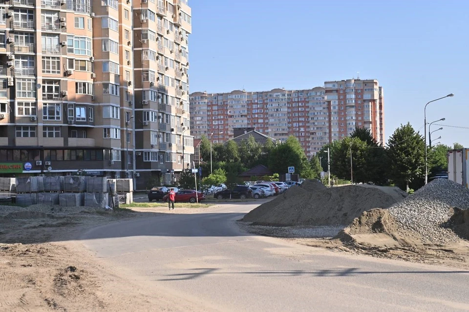В Краснодаре отремонтируют улицу Константина Образцова рядом с будущей школой Фото: пресс-служба городской администрации