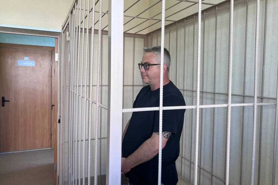 Андрей Казаков в зале суда.
