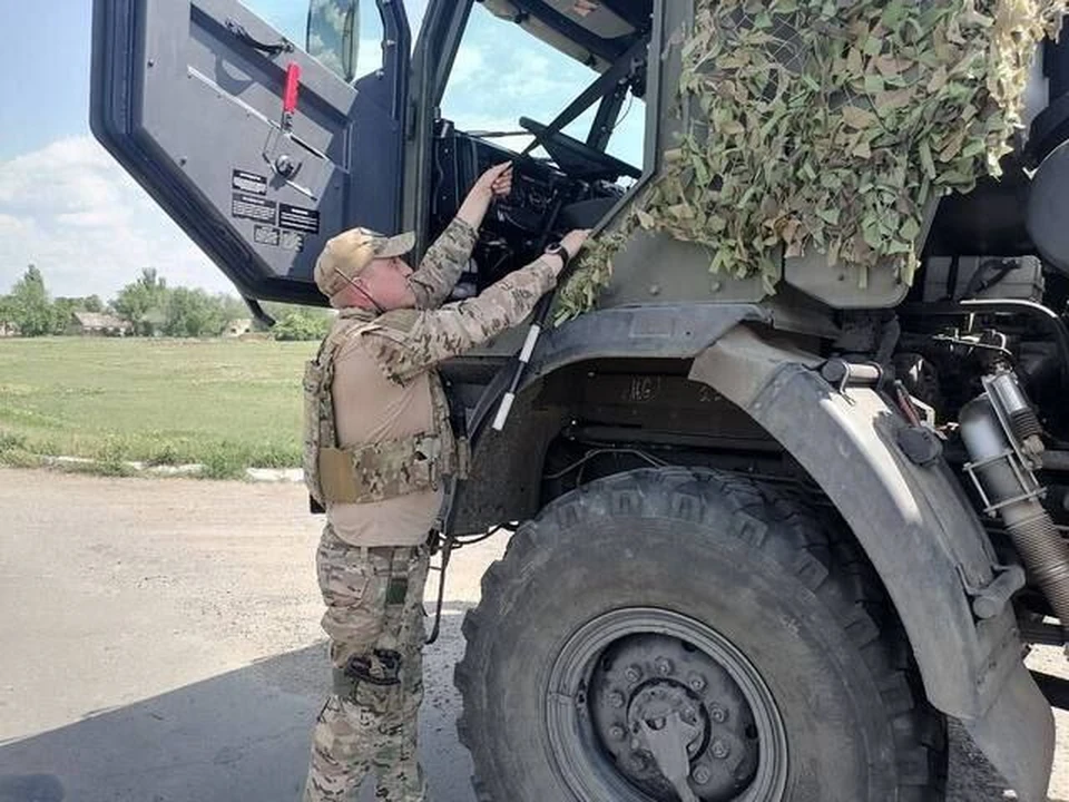 Военнослужащие ВАИ провели проверки военного автотранспорта на дорогах Херсонщины. Фото: военная автоинспекция Южного военного округа