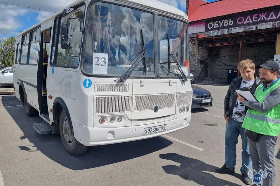 В регионе усилят проверки технического состояния общественного транспорта. Фото: Минтранс ДНР