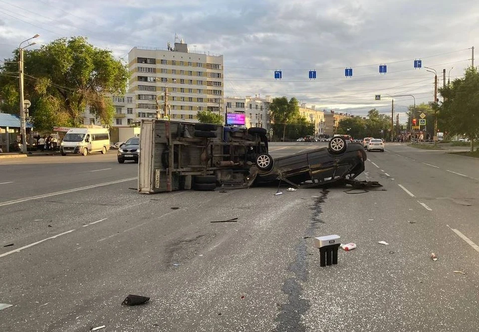 В ДТП пострадал один человек. Фото: ГАИ Челябинска