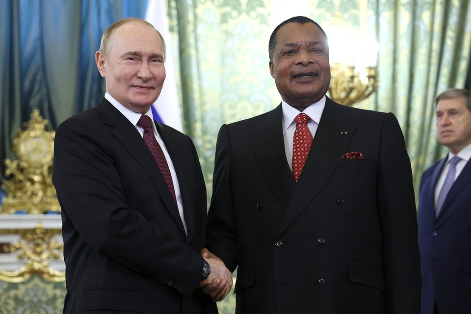 Владимир Путин рассказал о хороших отношениях России и Конго