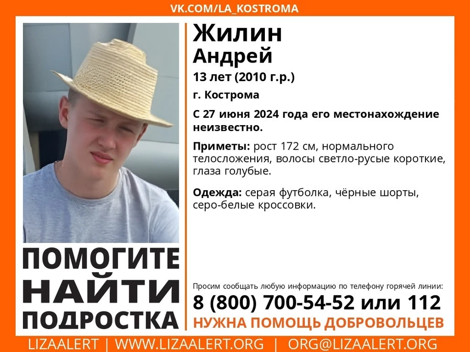 Фото: ДПСО "Лиза Алерт" Костромской области