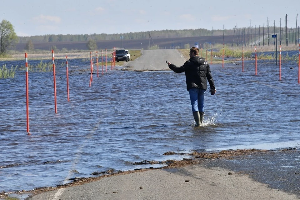 Уровень воды может превысить отметку опасного явления