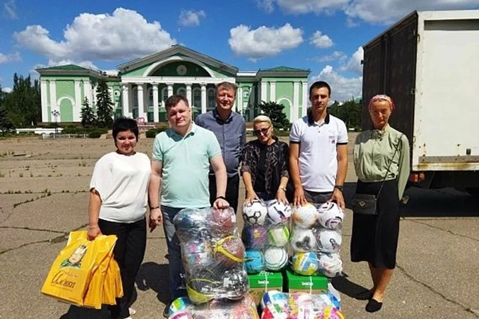 Социальные учреждения Северодонецка получили новую партию гуманитарного груза от депутатов Воронежской Гордумы. Фото - Воронежская Гордума