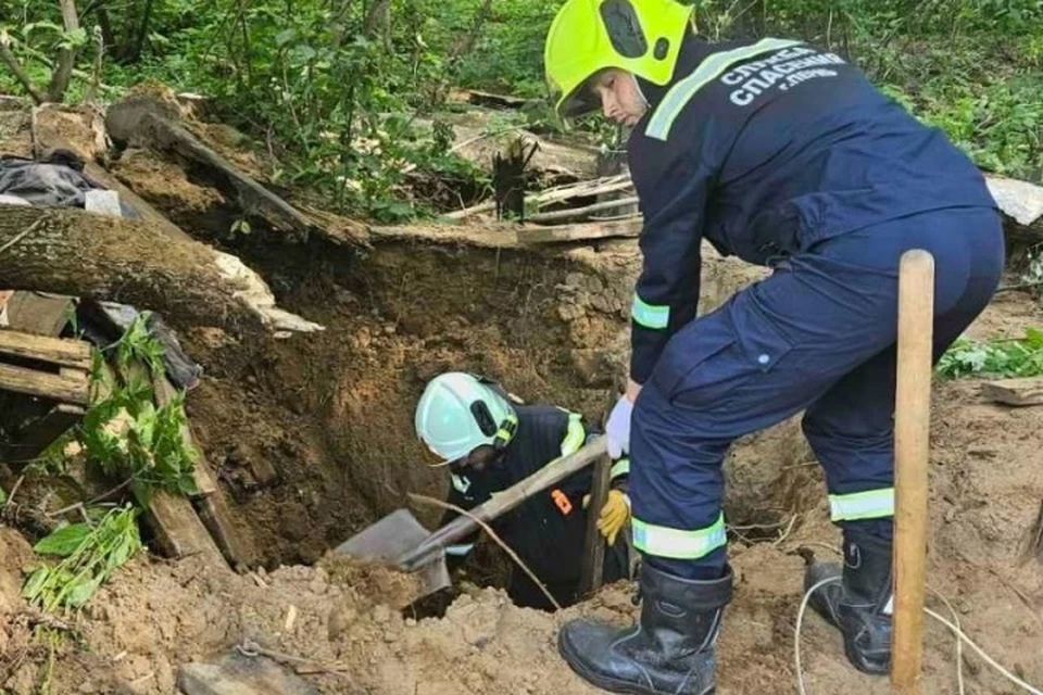 Фото с места: группа ВК Пермской городской службы спасения.