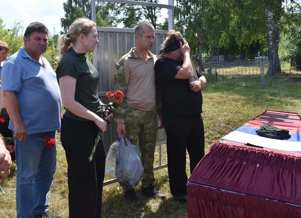 Похороны прошли на кладбище в селе Юрьево. Фото: администрация Пителинского района.