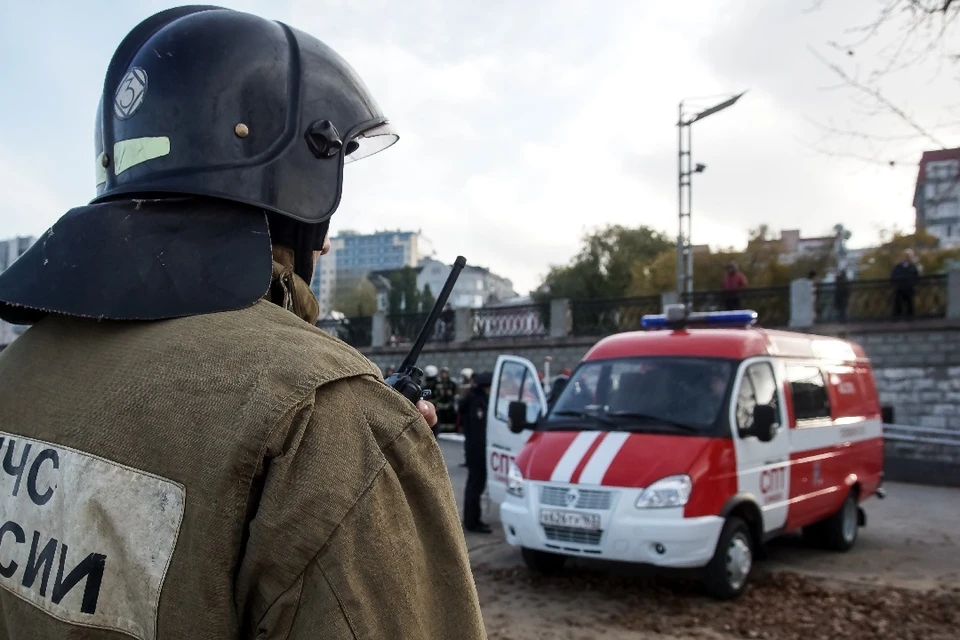 В Новосибирске ликвидировали открытое горение в двухэтажном доме