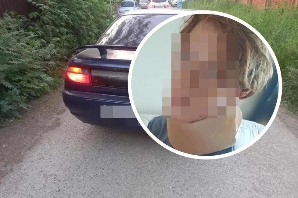 Мужчина сбил ребенка. Фото: предоставлено Елизаветой