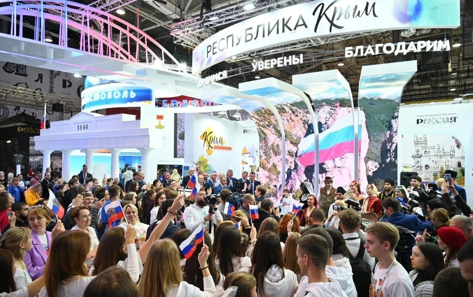 Достижения Крыма вызвали немалый интерес. Фото: Telegram-канал Сергея Аксенова