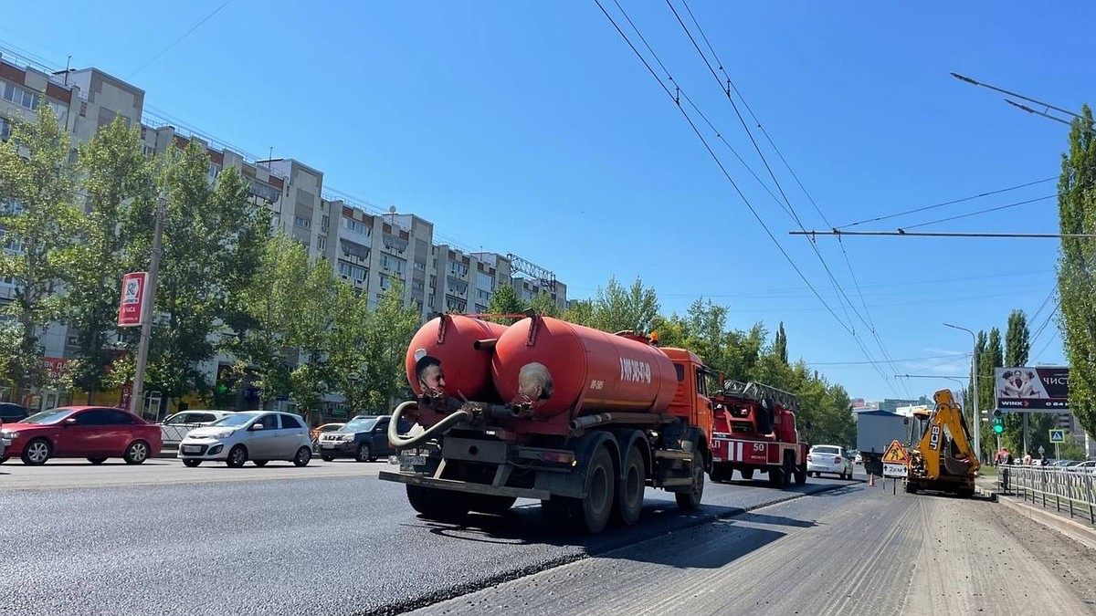 В Уфе начали укладывать асфальт на улице Маршала Жукова в Сипайлово - KP.RU