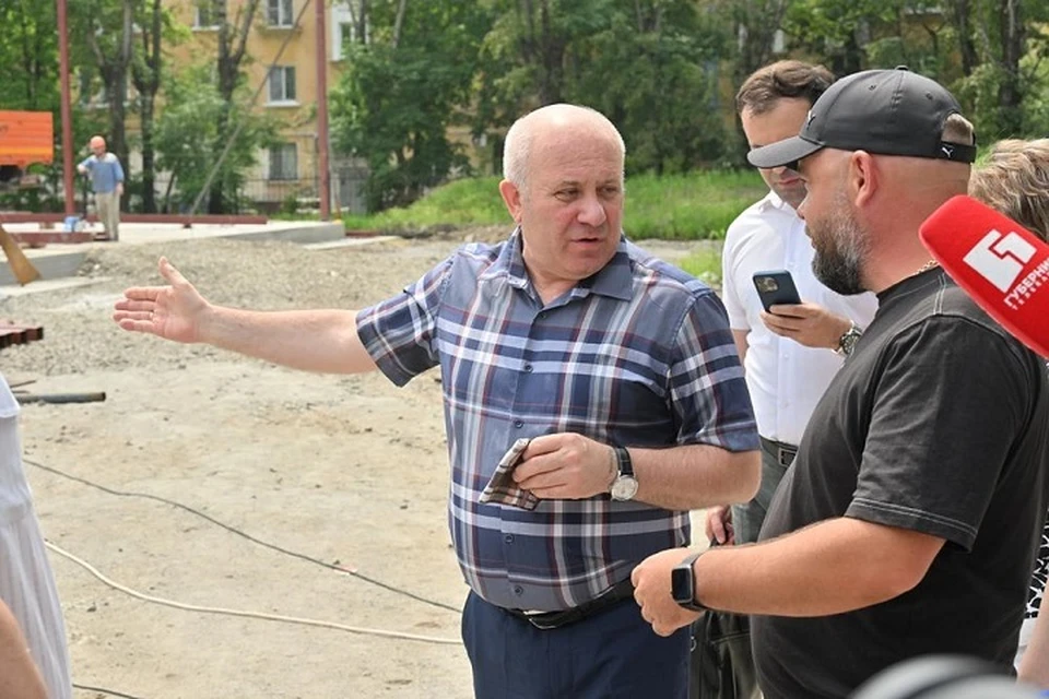 Сергей Кравчук проверил ход ремонтных работ