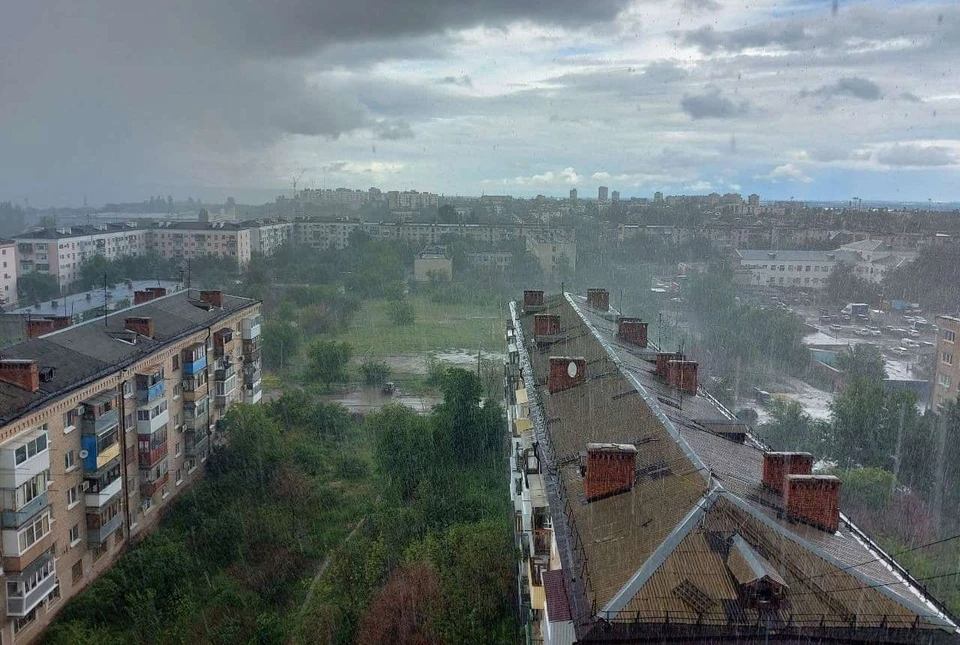 В области ожидается непогода, но не везде.