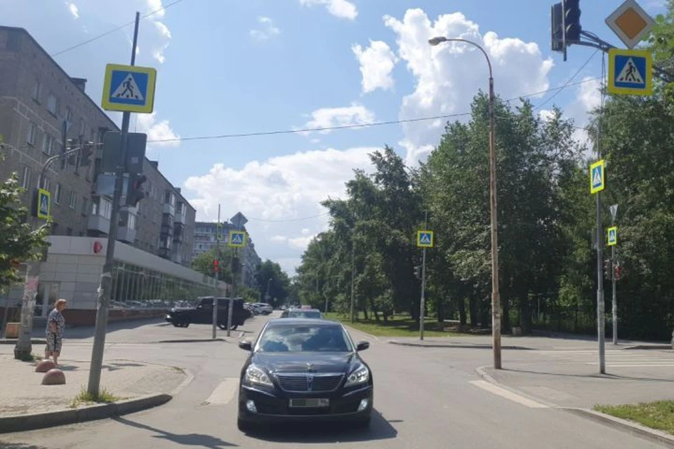Девочка была доставлена в ДГКБ № 9 Фото: Госавтоинспекция Екатеринбурга
