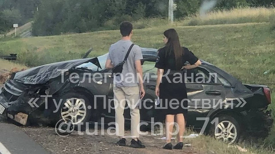 Пять человек пострадали в автомобильной аварии на автодороге «Золотое кольцо» под Тулой. Фото: "Тула. Происшествия".