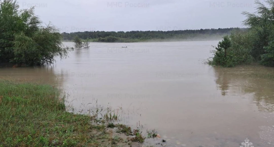 Сильно увеличился уровень воды в реках Иркутской области