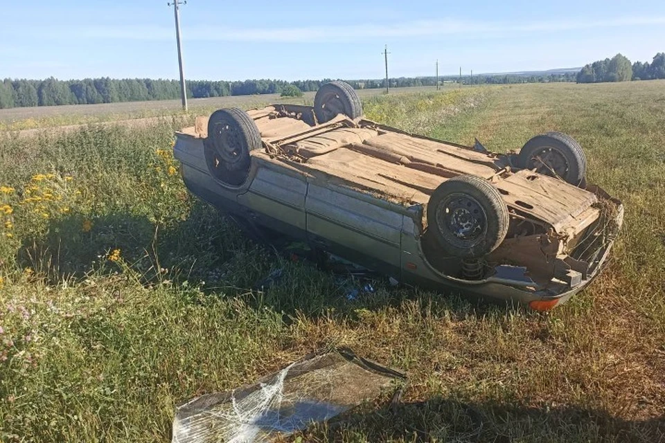 По факту аварии ведется расследование. Фото: Госавтоинспекция Удмуртии