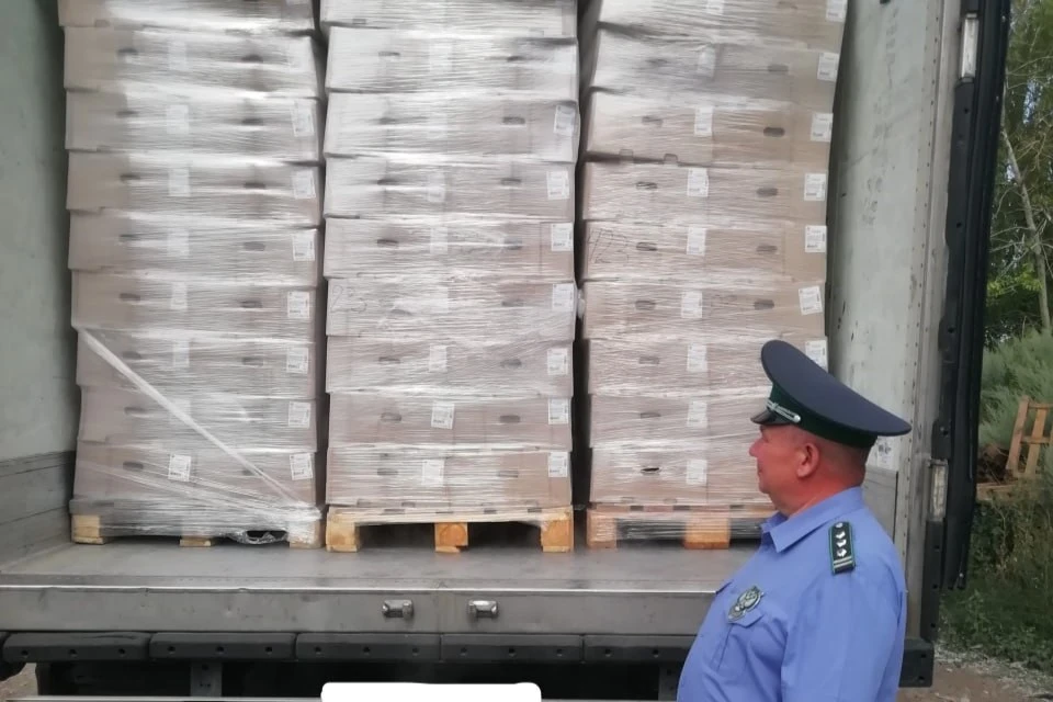 На продукцию не было ветеринарных сопроводительных документов. Фото: Россельхознадзор Оренбургской области