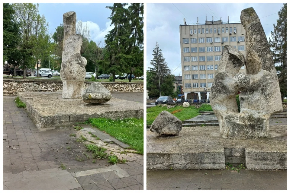 Автор фото Ольга Поликарпова считает, что территория у Театра кукол выглядит «отстало и заброшено».