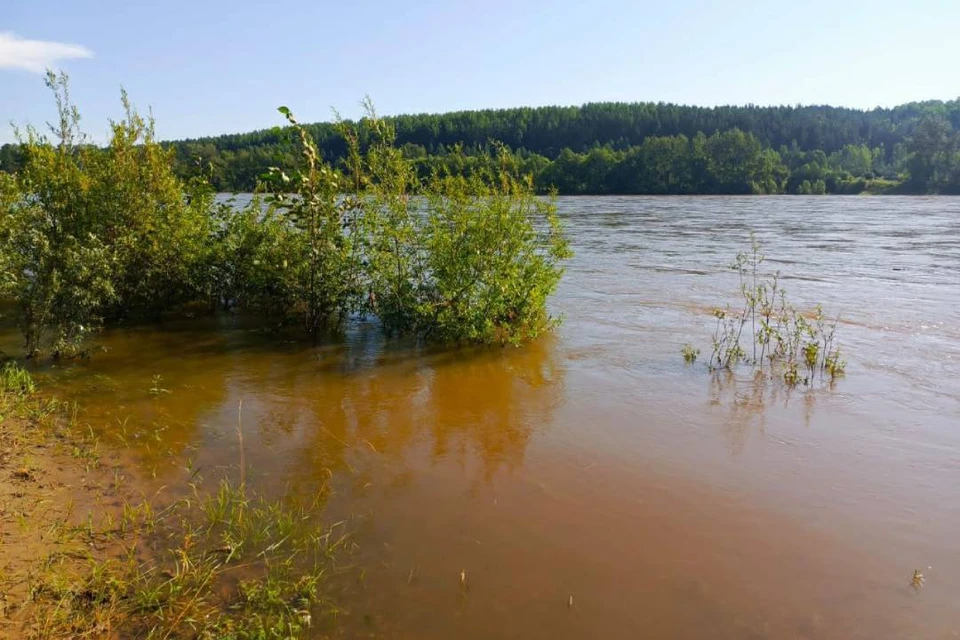 Из-за паводков режим ЧС введен в Нижнеудинском районе. Фото: телеграмм-канал мэра Нижнеудинского района Анатолия Крупенева.