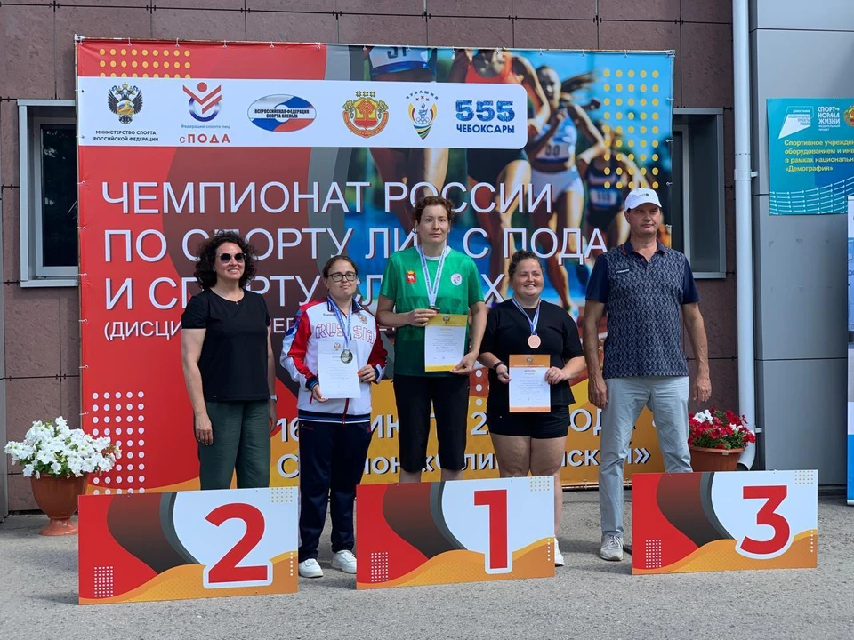После успехов Аиды Бронской на счету сборной Воронежской области на чемпионате в Чебоксарах стало восемь медалей.