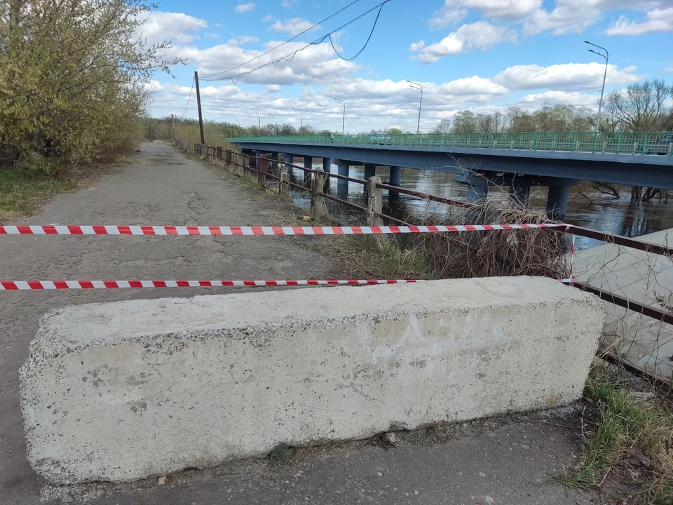 Мост через Ворону обрушился в апреле
