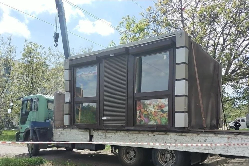 В Ростове продолжается борьба с незаконными ларьками. Фото: администрация Ростова-на-Дону