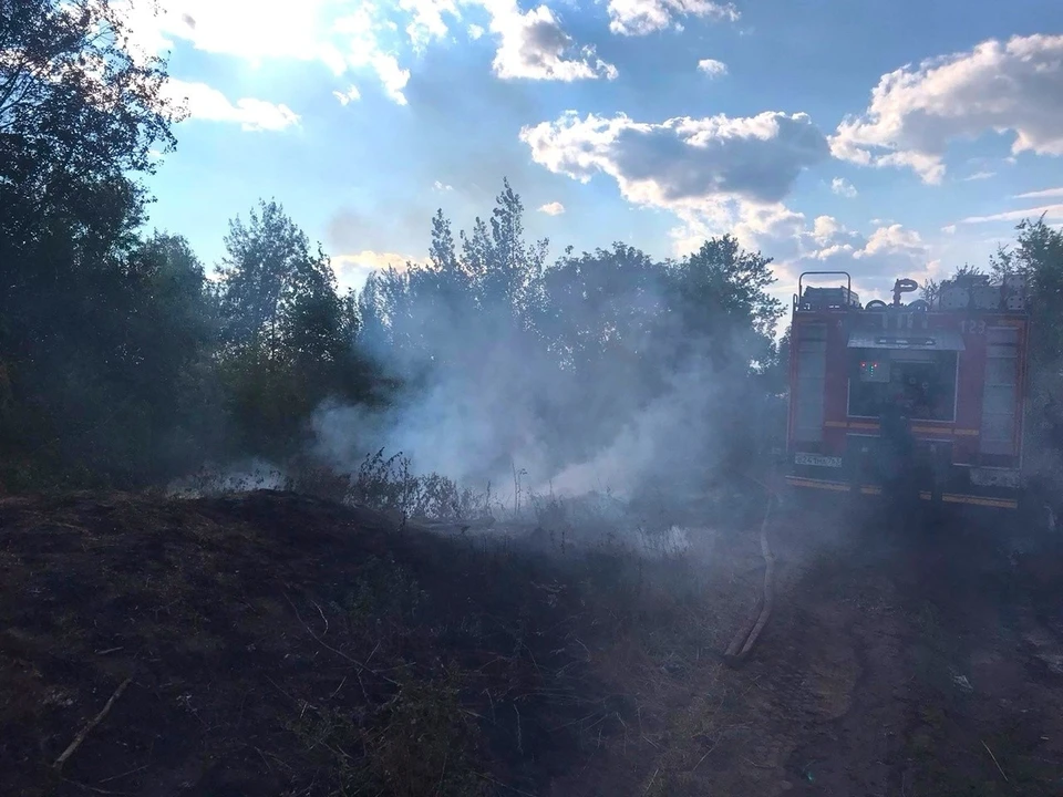 Специалисты ликвидировали возгорание. Фото: ГКУ СО "По делам ГО, ПБ и ЧС"