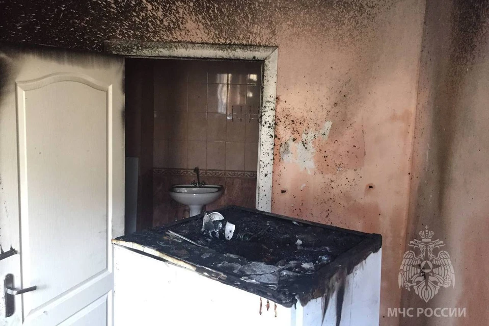 В пожаре в больнице Липецка, откуда эвакуировали 80 человек, сгорел холодильник