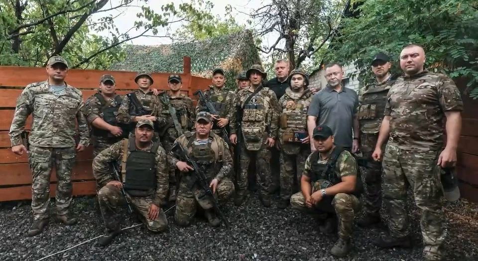 Губернатор Астраханской области встретился с нашими бойцами, выполняющими задачи в зоне СВО