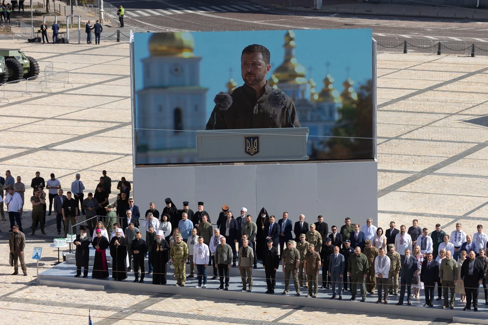 Зеленский записал видеообращение к нации