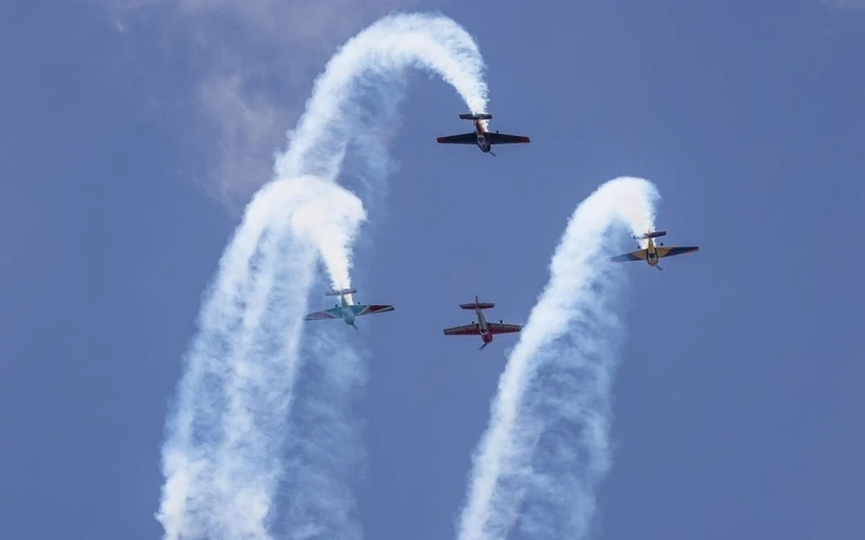 Пилоты авиагруппы «Звезда». Фото: https://zvezda-airshow.ru