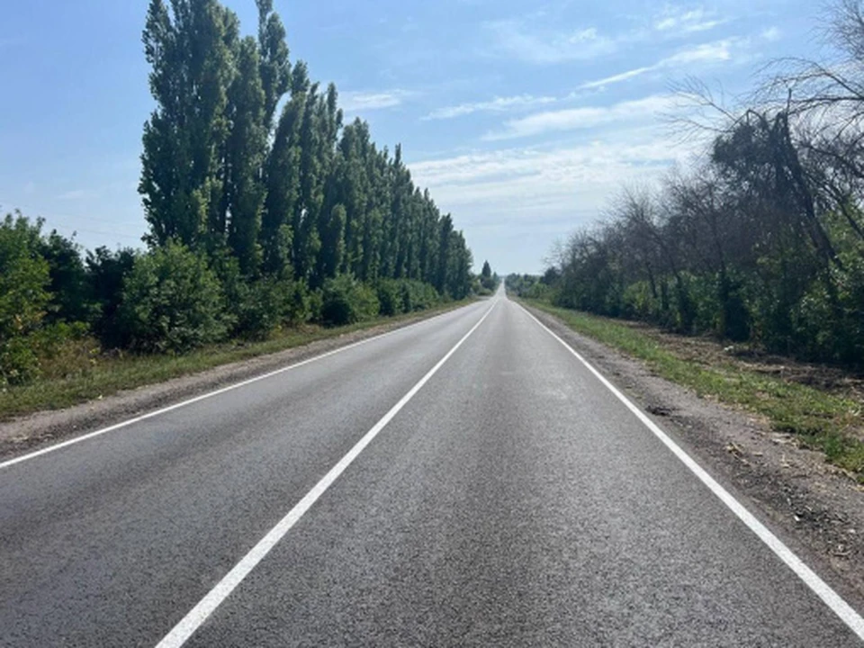 В Белгородской области досрочно завершили ремонт дороги в Губкинском округе