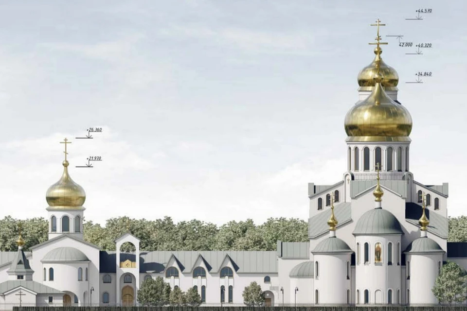 Крупный храмовый комплекс появится в Красносельском районе Петербурга. Фото: КГА