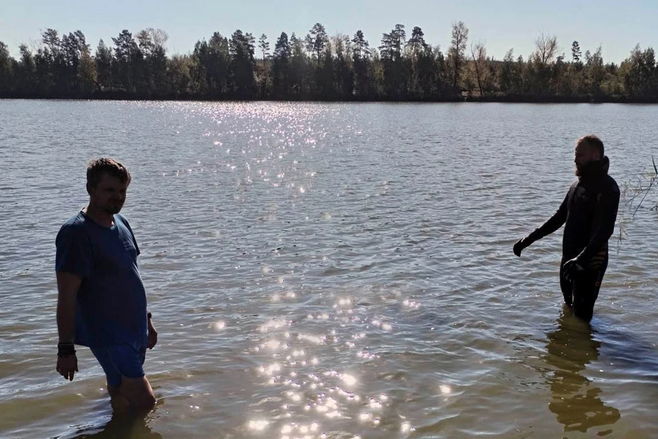 Поисковые работы проводились водолазами в секторе оставленных вещей / Фото: ПСС Самарской области