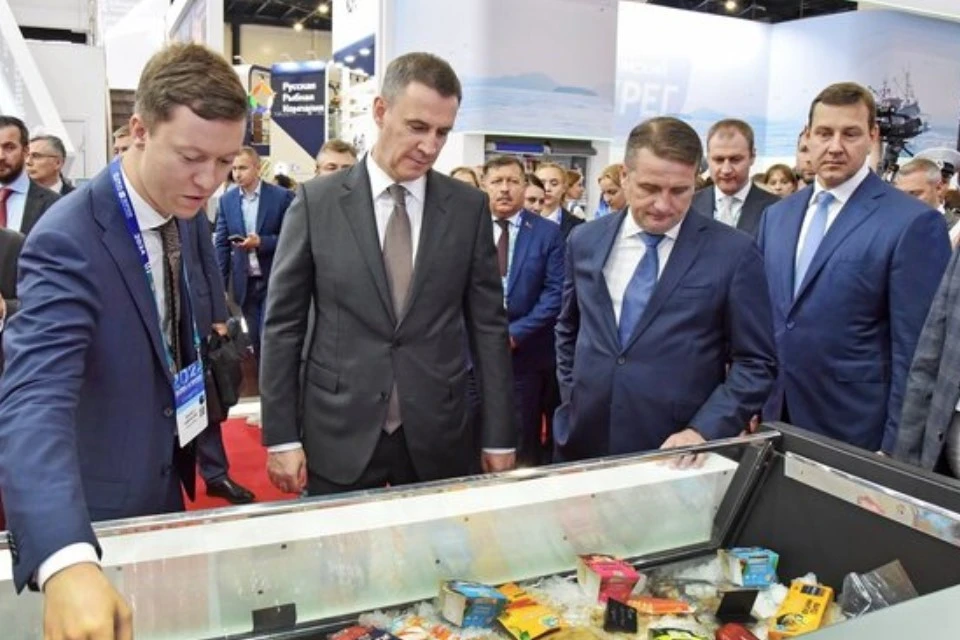Дмитрий Патрушев открыл Международный рыбопромышленный форум в Петербурге, фото: правительство РФ