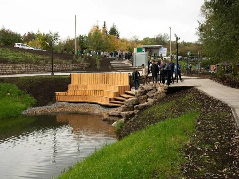 Родник расположен в поселке Вязовка. Фото: пресс-служба администрации Бугульминского района.