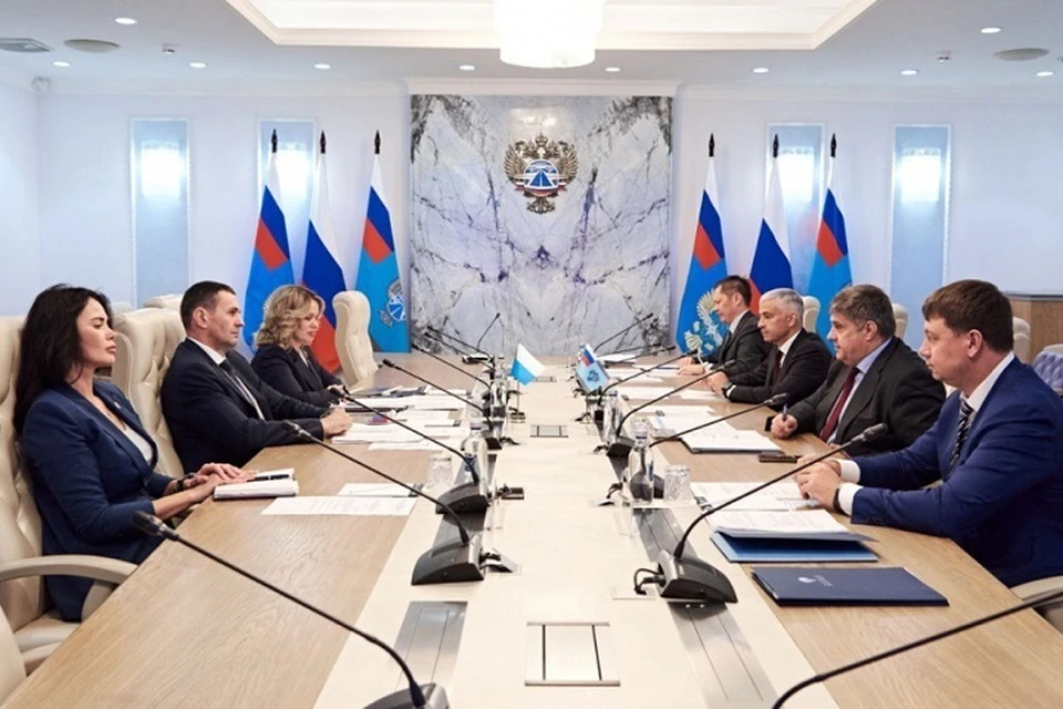 Встреча прошла во время визита Демешина в Москву. Фото: Федеральное дорожное агентство