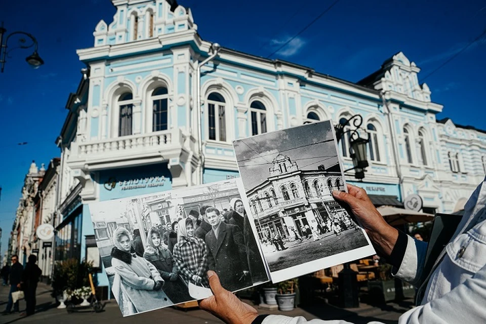 В середине прошлого века улица Куйбышева была центром притяжения стиляг.