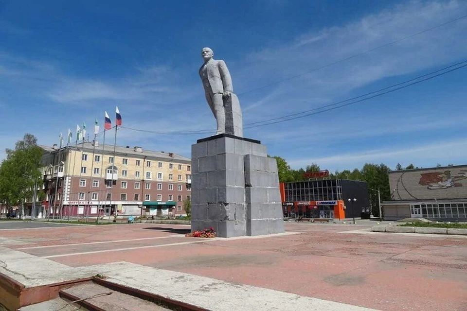 Памятник Владимиру Ленину снесли 8 августа 2024 года. Фото: сервис «Яндекс.Карты».